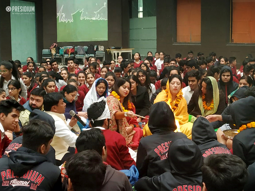 Presidium Indirapuram, HOLY HAVAN ORGANISED FOR THE STUDENTS OF GRADE 10 & 12!